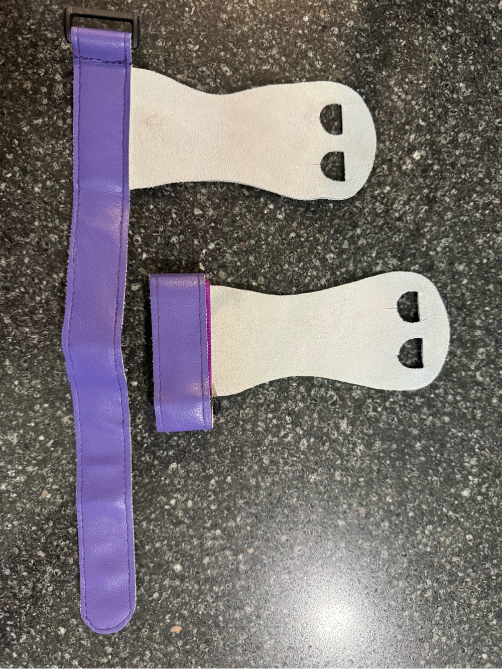 Leather CrossFit finger gloves